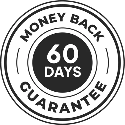 Quiet Nerves 60-day money-back guarantee